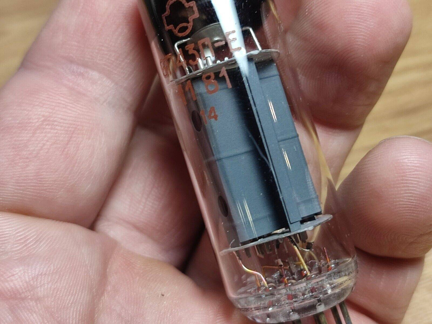 4PCS 6P43P-E ( SIMILAR TO EL86 / EL84 ) OUTPUT pentode NOS NEW TUBES