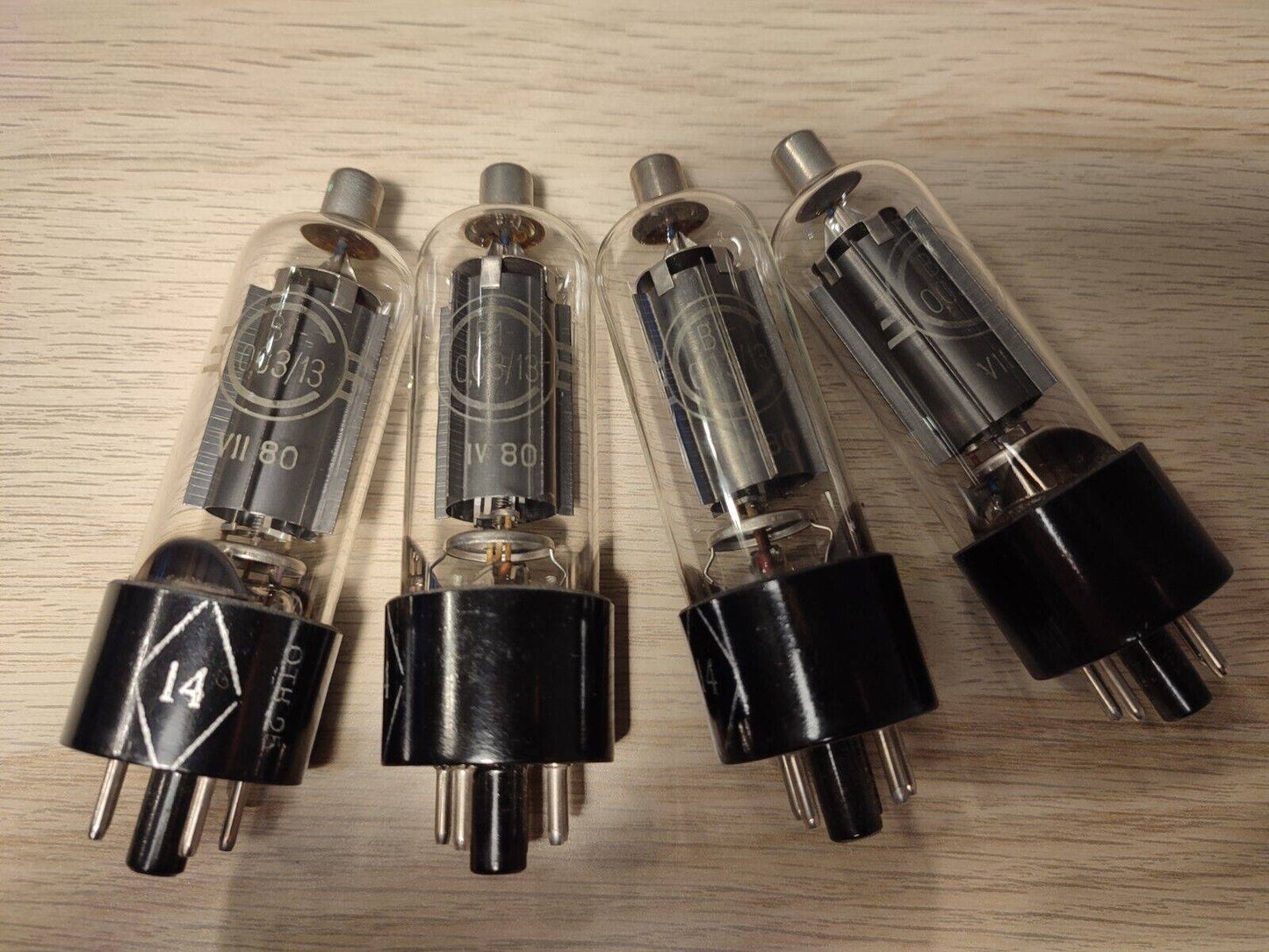 4pcs NEW V1-0.03/13 | в1-0.03/13 High-Voltage Rectifier Tube Soviet V1-0,03/13