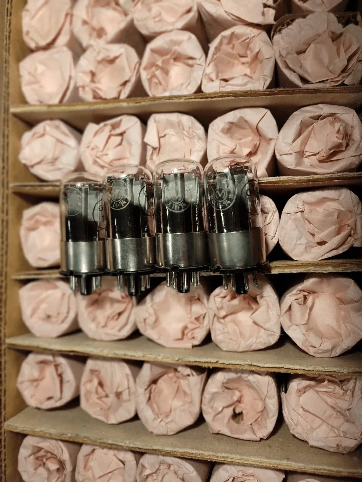 4psc 2D9S 2д9с High Stable Vacuum Diode Metal Base tube NEW NOS SAME DATE 1974