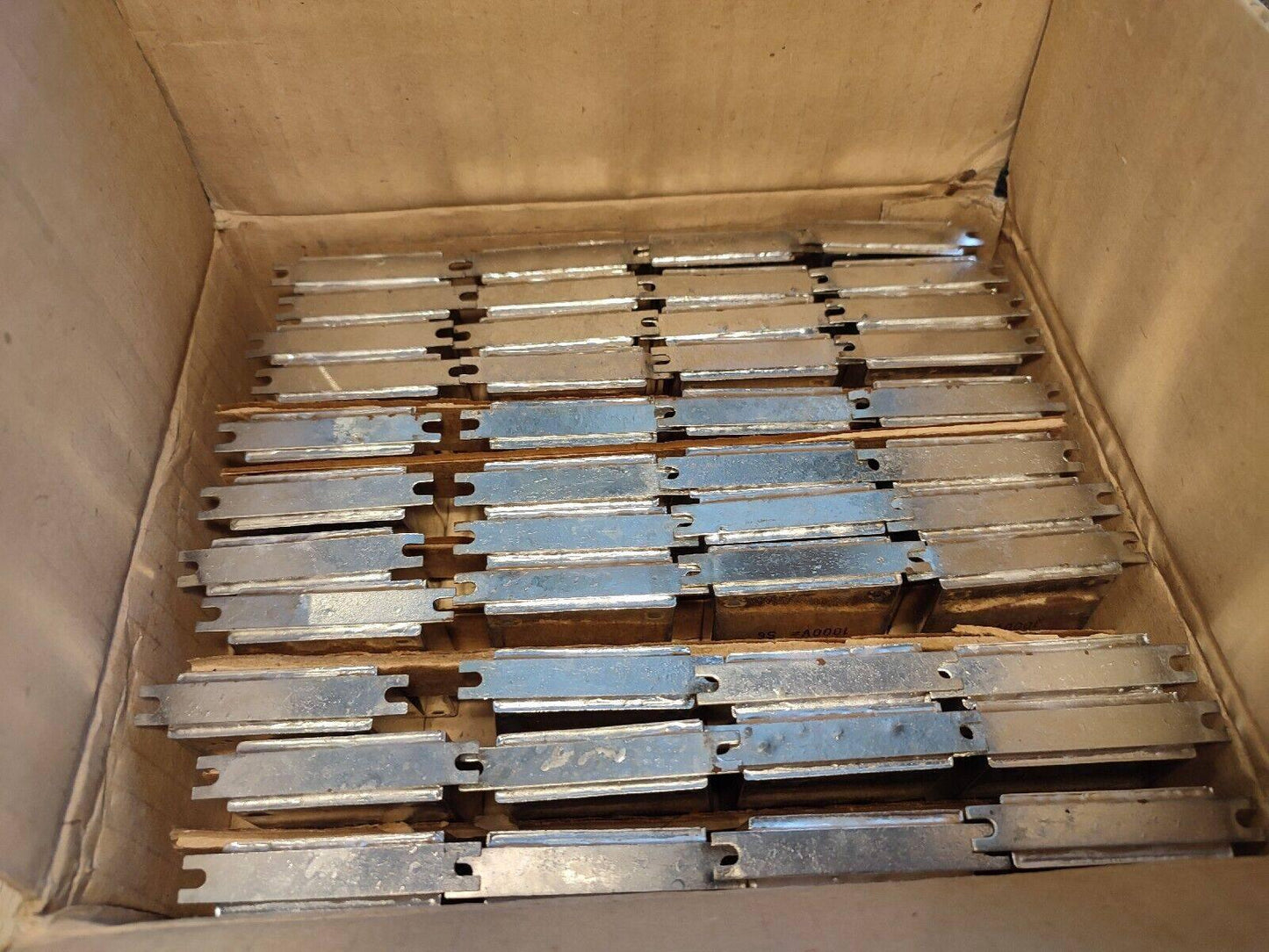 4x 0.1uF 20% 1000 V TESLA TC487 MP PAPER IN OIL PIO CAPACITOR