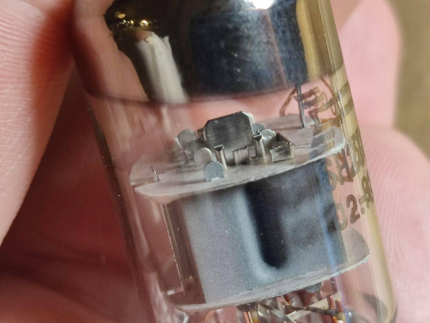 4x 6N23P ECC88 E88CC '81 NOS SILVER SHIELD VOSKHOD ROCKET LOGO TESTED TUBES