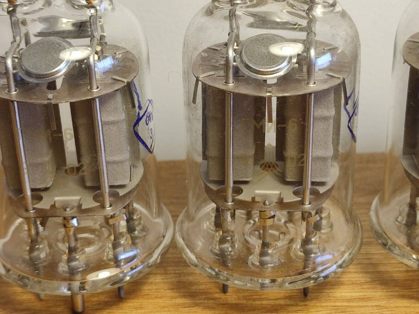 4X GMI-6 / GMI6 PULSE MODULATOR TETRODE TUBE NOS