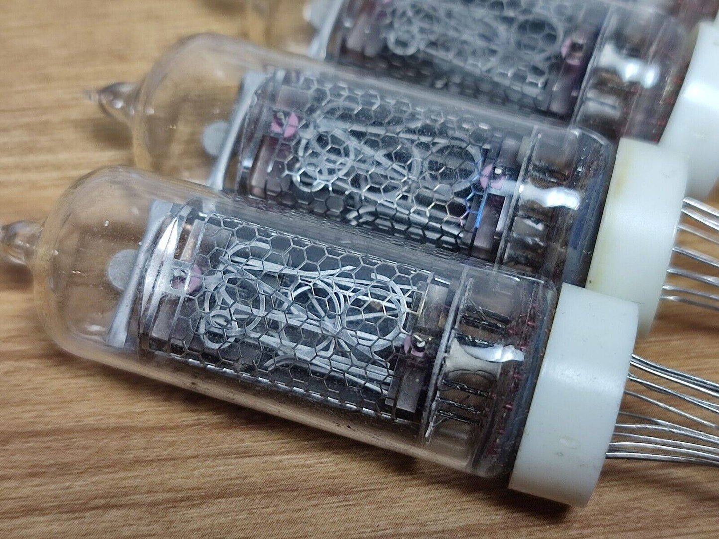 4x IN-19A Tubes Nixie (IN19A NИН-19A) NEW NEW NOS Tested