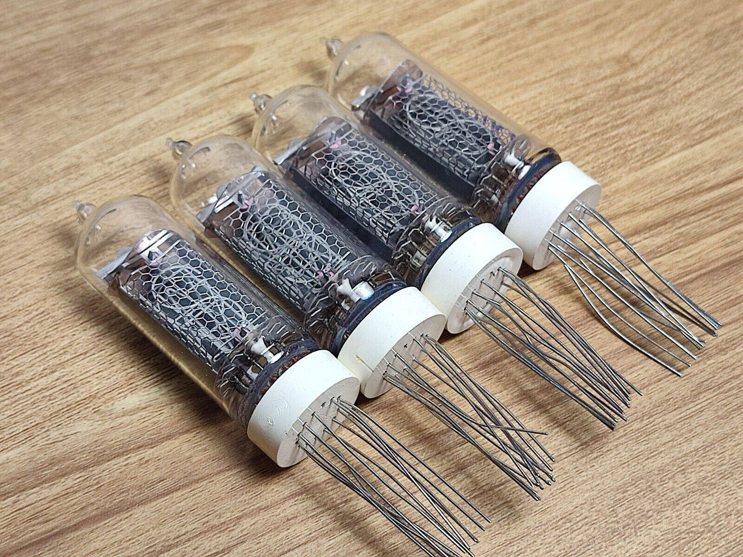 4x IN-19B Tubes Nixie (IN19B NИН-19Б) NEW NEW NOS Tested