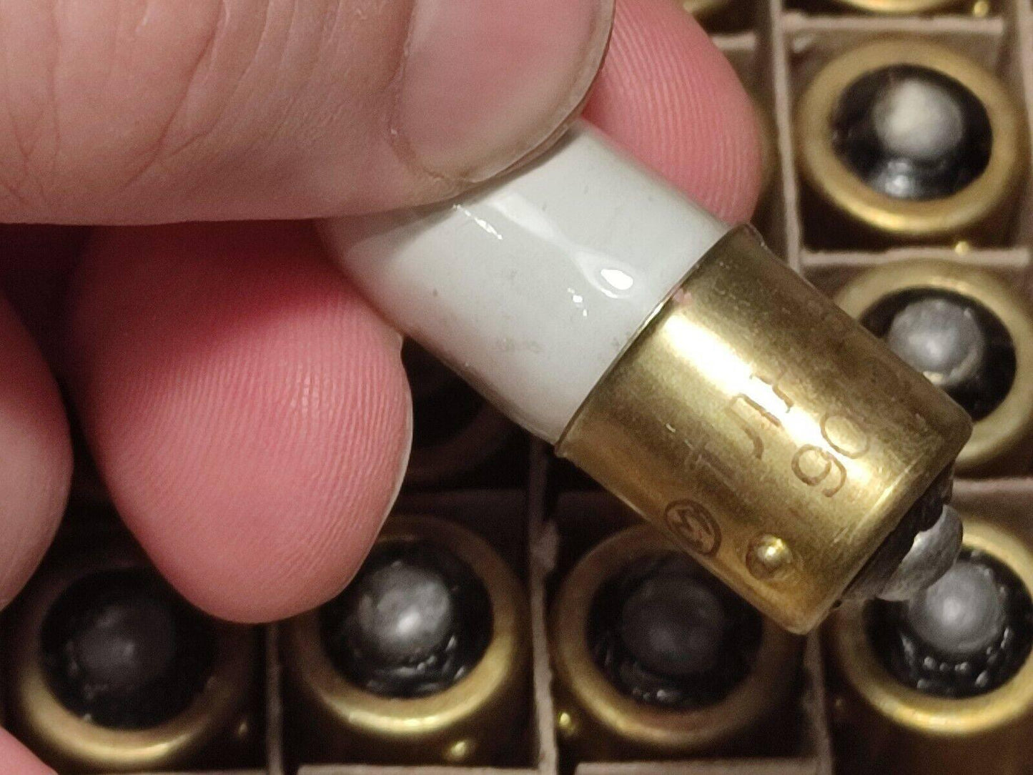 50 vnt. žalia neoninė lemputė, nixie luminoforiniai vamzdeliai TLZ-3-2 NAUJAS/NOS sovietinis TL