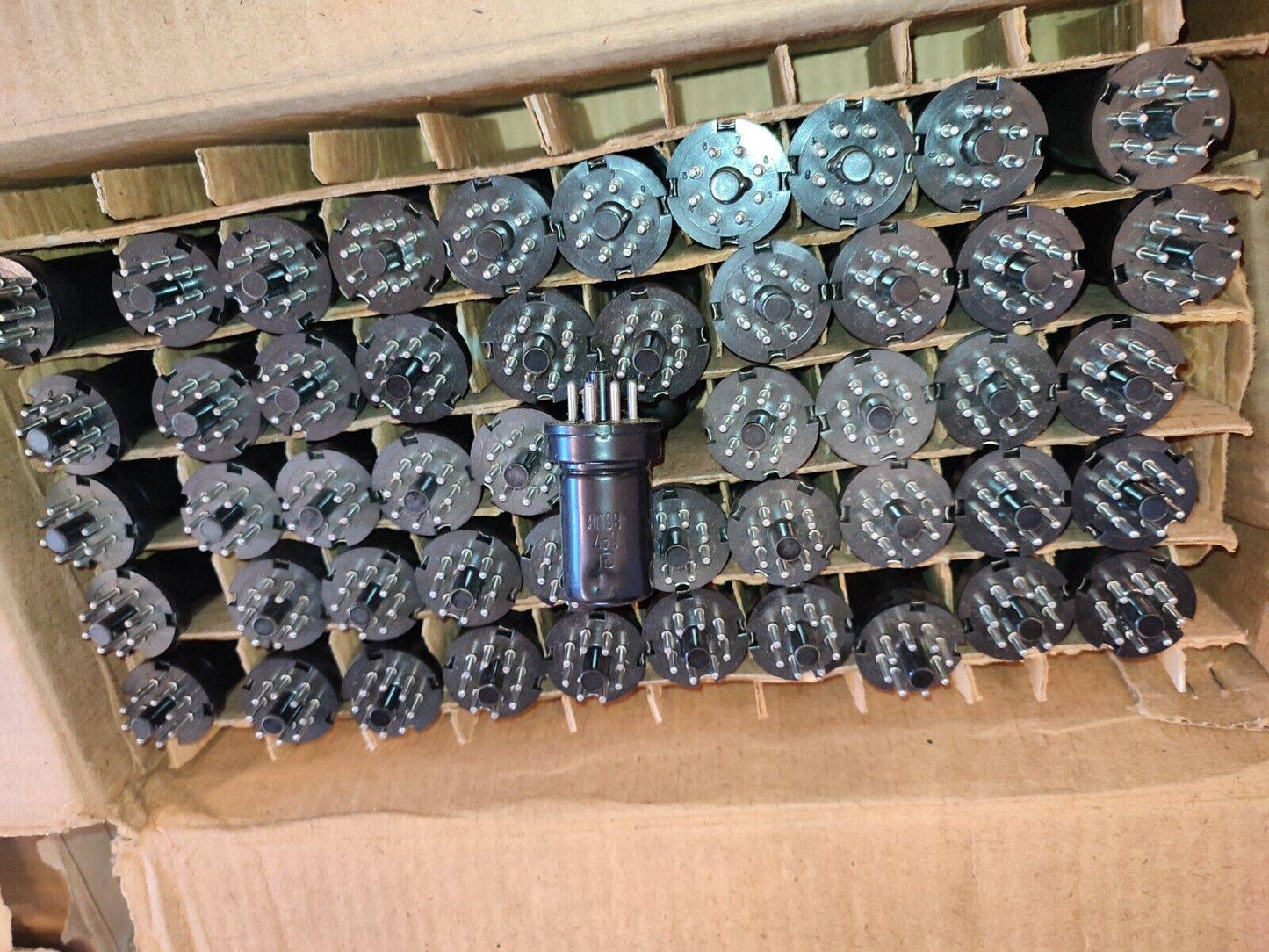 50pcs 6A7 (6SA7 6SB7 5961 6A7) New NOS Same Dates HEPTODE SOVIET TUBES