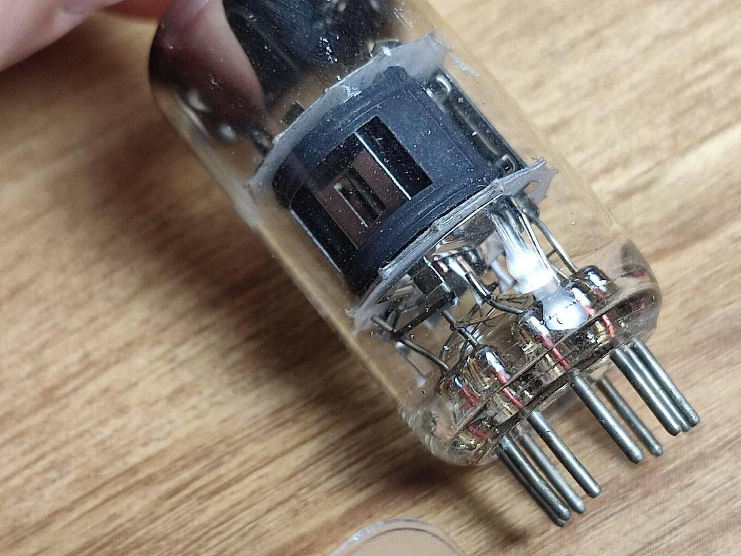 5Pcs USED Brimar ECF82 - D-getter black plate Tubes