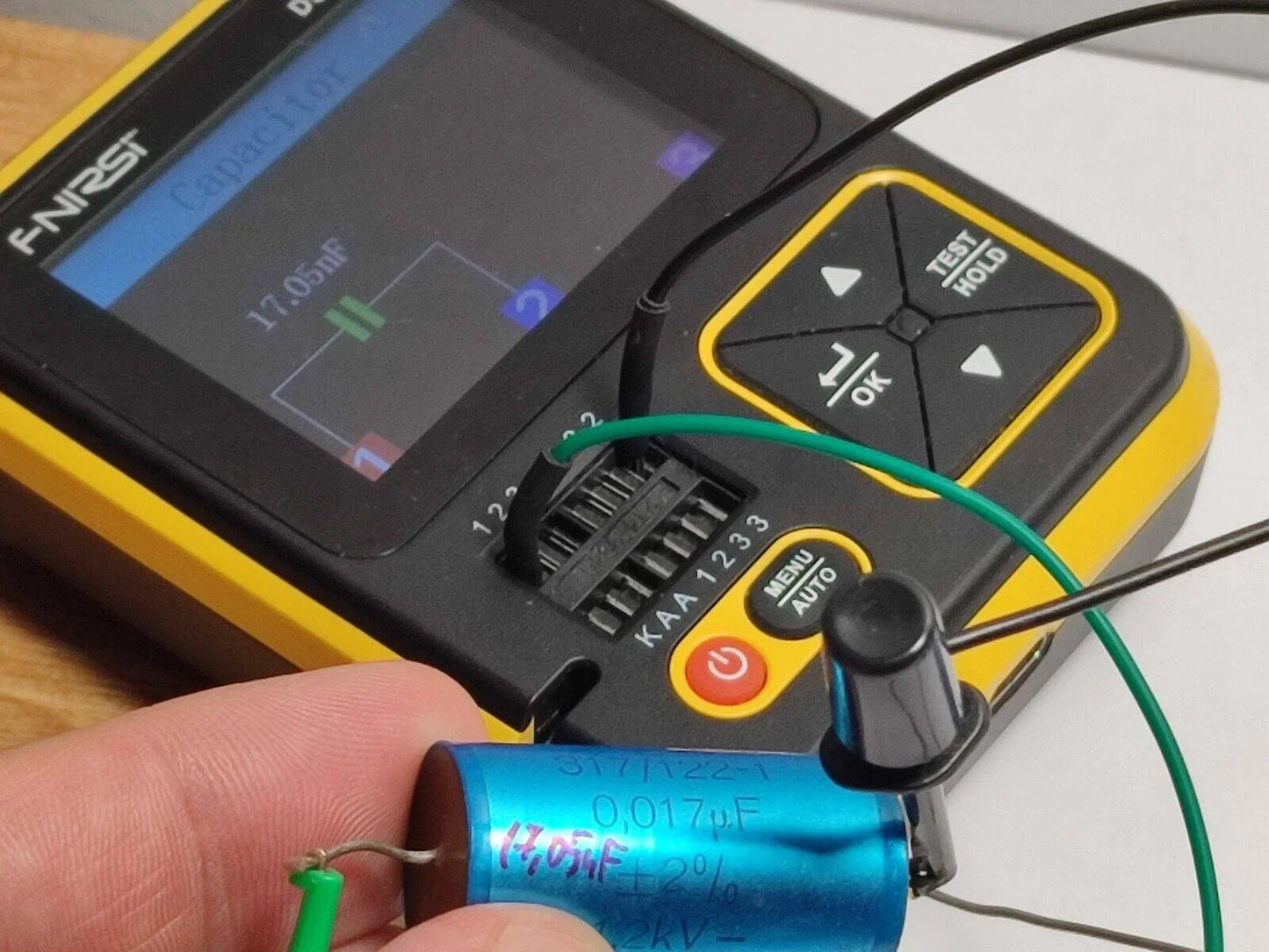 5X Vintage 0.017UF 39nF 1200V 1.2KV 2% Axial Capacitor KP1832 317/122-1 ERO