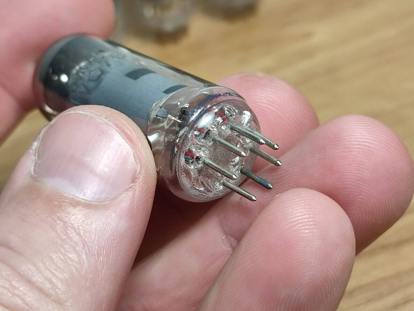 6J4P / EF94 / 6AU6 RUSSIAN HF PENTODE TUBE RHOMBUS/OTK/GOLD GRID NEW QTY-4 1973