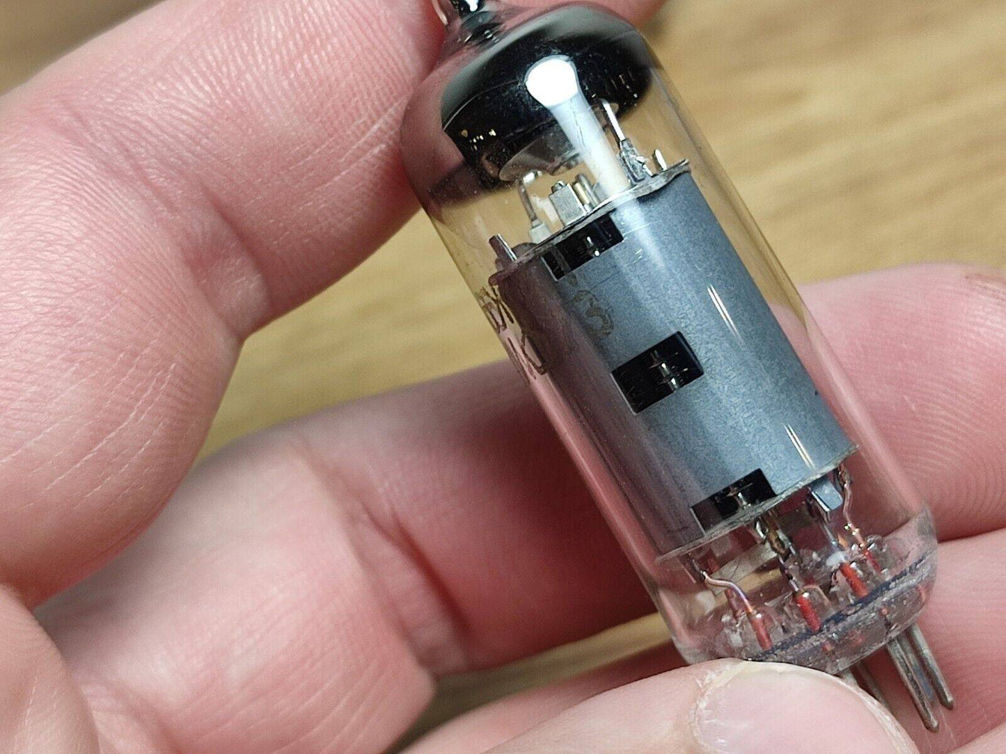 6J4P / EF94 / 6AU6 RUSSIAN HF PENTODE TUBE RHOMBUS/OTK/GOLD GRID NEW QTY-4 1973