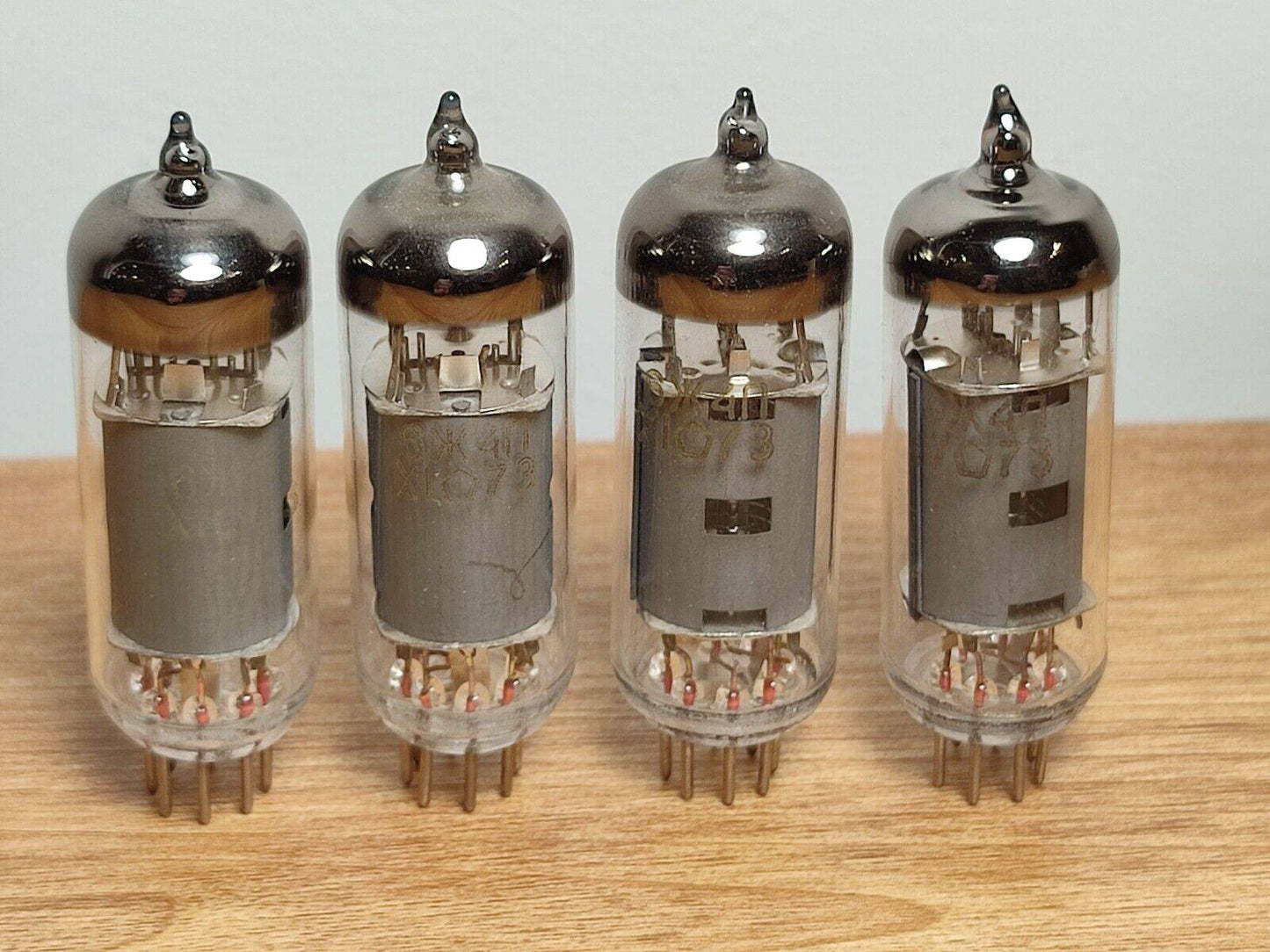 6J4P / EF94 / 6AU6 RUSSIAN HF PENTODE TUBE RHOMBUS/OTK/GOLD GRID NEW QTY-4 1973
