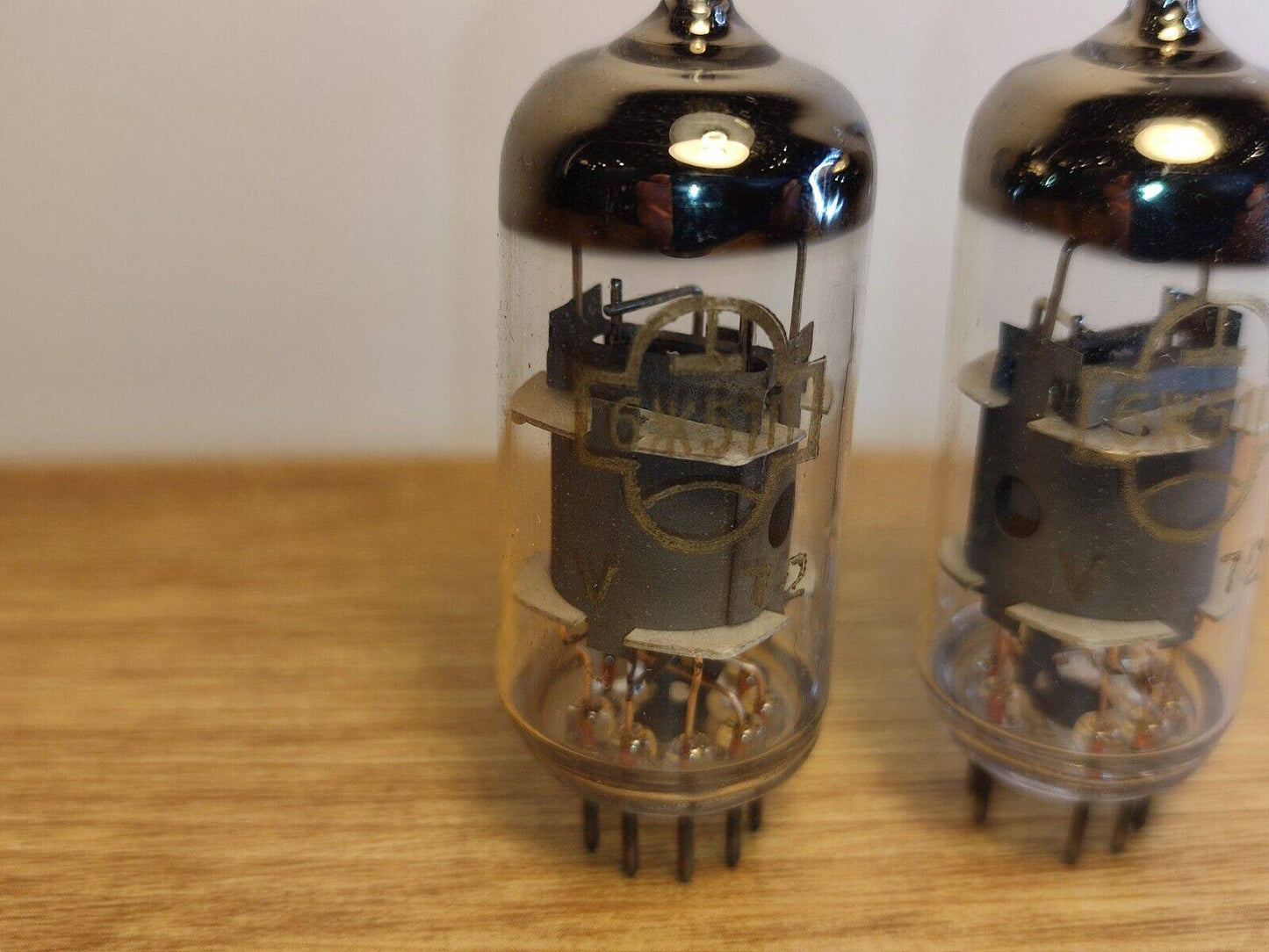6J51P STRONG PAIR SOVIET HF PENTODE TUBE TESTED NOS = EF184 6EJ7