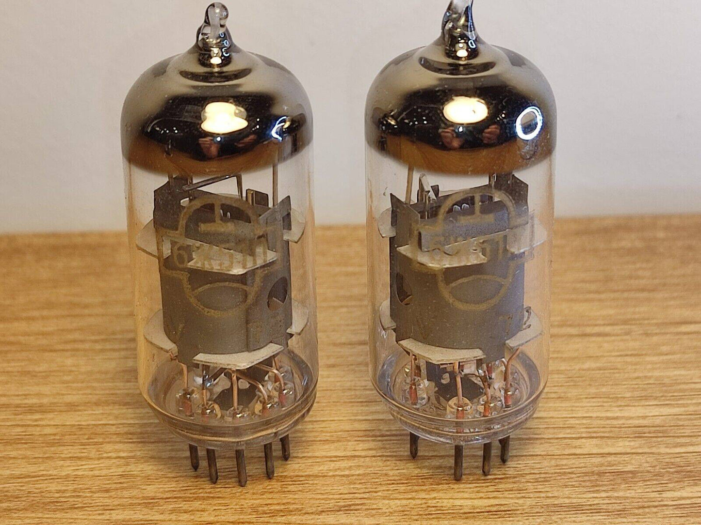 6J51P STRONG PAIR SOVIET HF PENTODE TUBE TESTED NOS = EF184 6EJ7