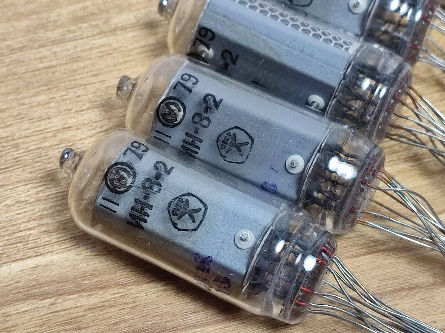 1Pcs ⚜ IN-8-2 NEW / NOS NIXIE TUBE for clock USSR IN8-2 Tested NOS