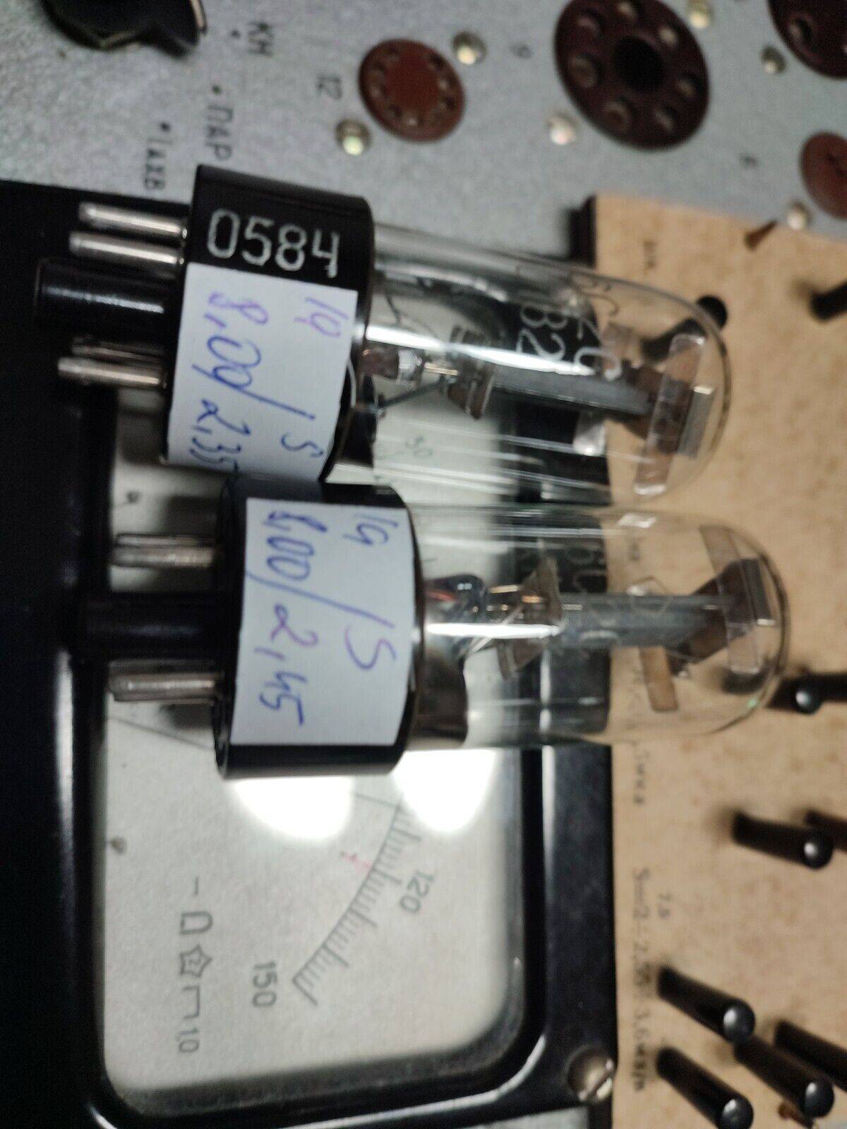 MATCHED PAIR 6S2S 6C2C = 6J5, VT94 HF Triode Tube Soviet NEW NOS
