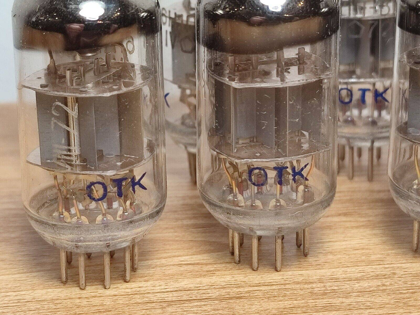 PAIR 6N1P-VI SIMILAR TO E88CC 6922 6DJ8 Double Triode Tube NOS NOVOSIBIRSK