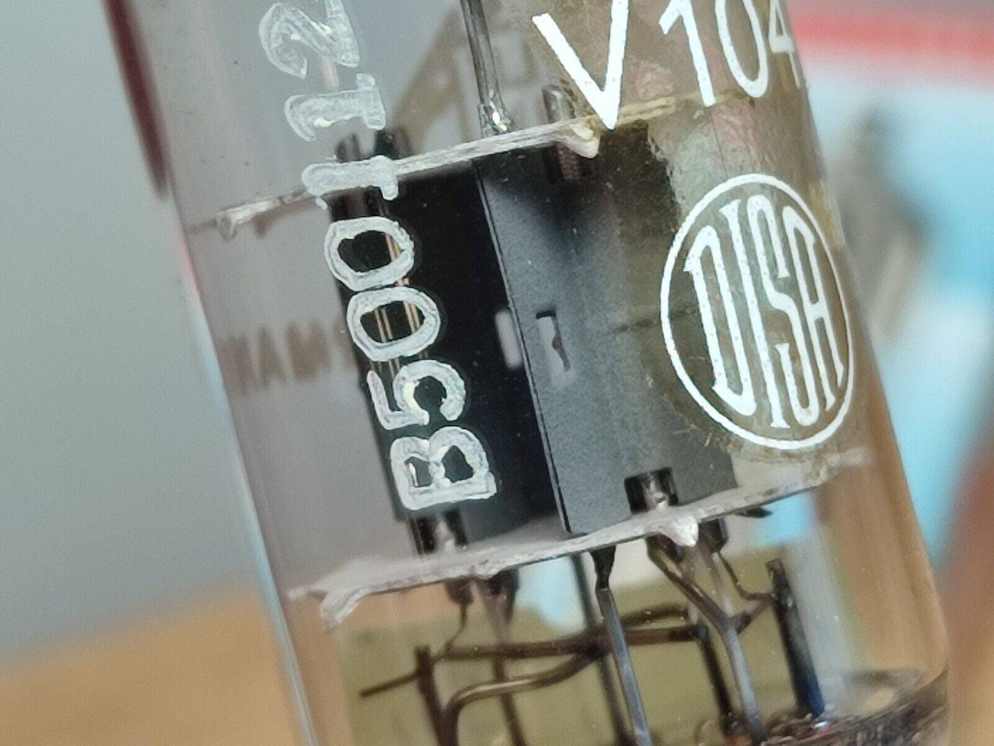 Pair ECC81 TELEFUNKEN ( 12AT7 6201 E81CC ) 30° Degree O-Getter NOS / NEW tubes