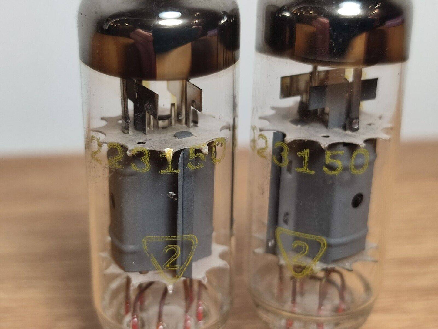 Pair EL95 RFT Beam Power Output Radio Tubes NEW NOS similar 6DL5
