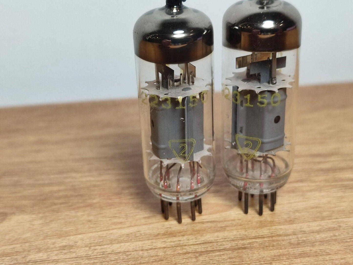Pair EL95 RFT Beam Power Output Radio Tubes NEW NOS similar 6DL5