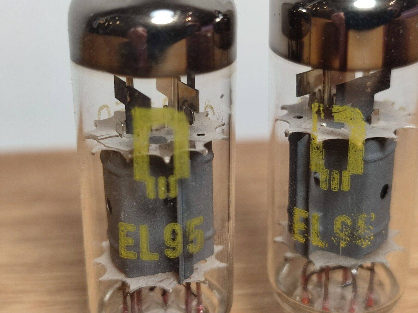 Pair EL95 RFT Beam Power Output Radio Tubes NEW NOS similar 6DL5