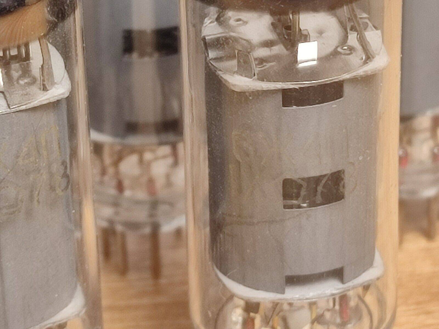 QTY-7 1978 6J4P / EF94 / 6AU6 RUSSIAN HF PENTODE TUBE RHOMBUS/OTK/GOLD GRID NEW