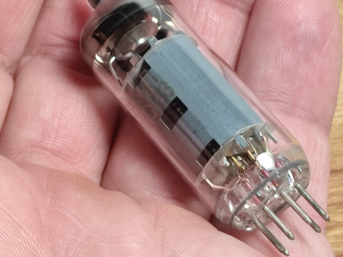 QTY-7 1978 6J4P / EF94 / 6AU6 RUSSIAN HF PENTODE TUBE RHOMBUS/OTK/GOLD GRID NEW
