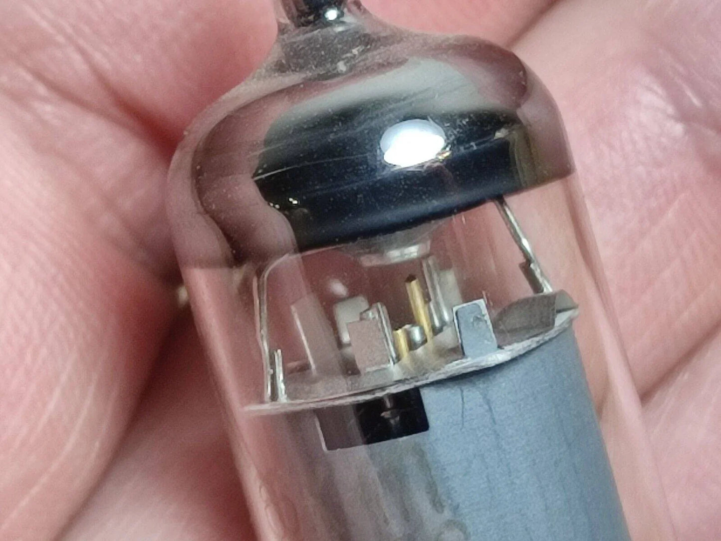 Menge 7 1978 6J4P / EF94 / 6AU6 Russische Hochfrequenz-Pentodenröhre, Raute/OTK/Goldgitter, neu