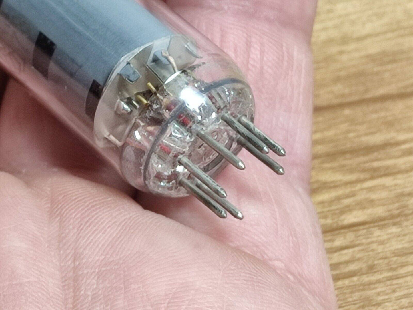 QTY-7 1978 6J4P / EF94 / 6AU6 RUSSIAN HF PENTODE TUBE RHOMBUS/OTK/GOLD GRID NEW