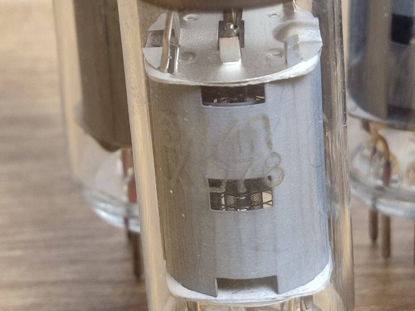 QTY-7 1978 6J4P / EF94 / 6AU6 RUSSIAN HF PENTODE TUBE RHOMBUS/OTK/GOLD GRID NEW