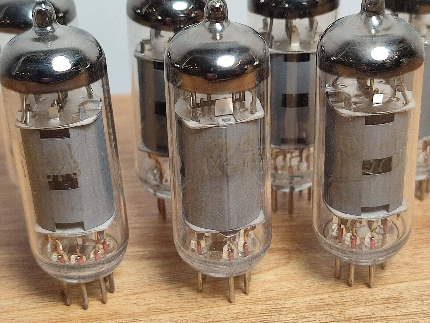 QTY-7 1978 6J4P / EF94 / 6AU6 RUSSIAN HF PENTODE TUBE RHOMBUS/OTK/GOLD GRID NEW