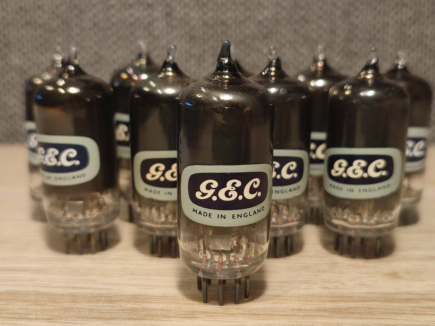 Z759S Z759 GEC UK Valve Tubes CV5060 NOS Hammersmith 61's Black Glass
