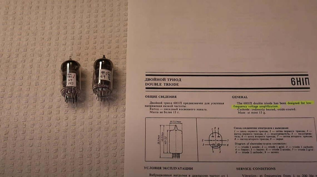 Warmth and Detail: Why the 6N1P is a Radio Amp's Secret Weapon - Vintage Radio Parts Store