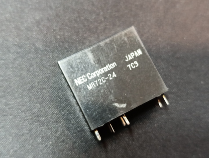 MR72C-24 7C3 NEC CORPORATION MINIATURE RELAY NEW NOS Japan
