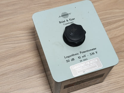 Bruel & Kjaer B&K Logarithmic Potentiometer ZR0005 / ZR 0005 10mV-3.16V