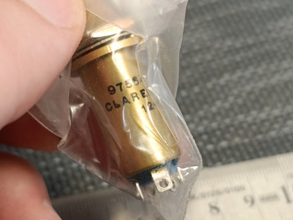 NOS Clare Pendar 97564 Momentary NO/NC Illuminated Switch Aircraft/Military