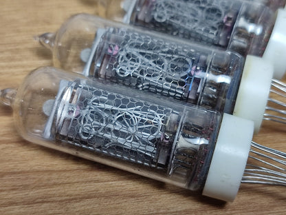 4x IN-19A Tubes Nixie (IN19A NИН-19A) NEW NEW NOS Tested