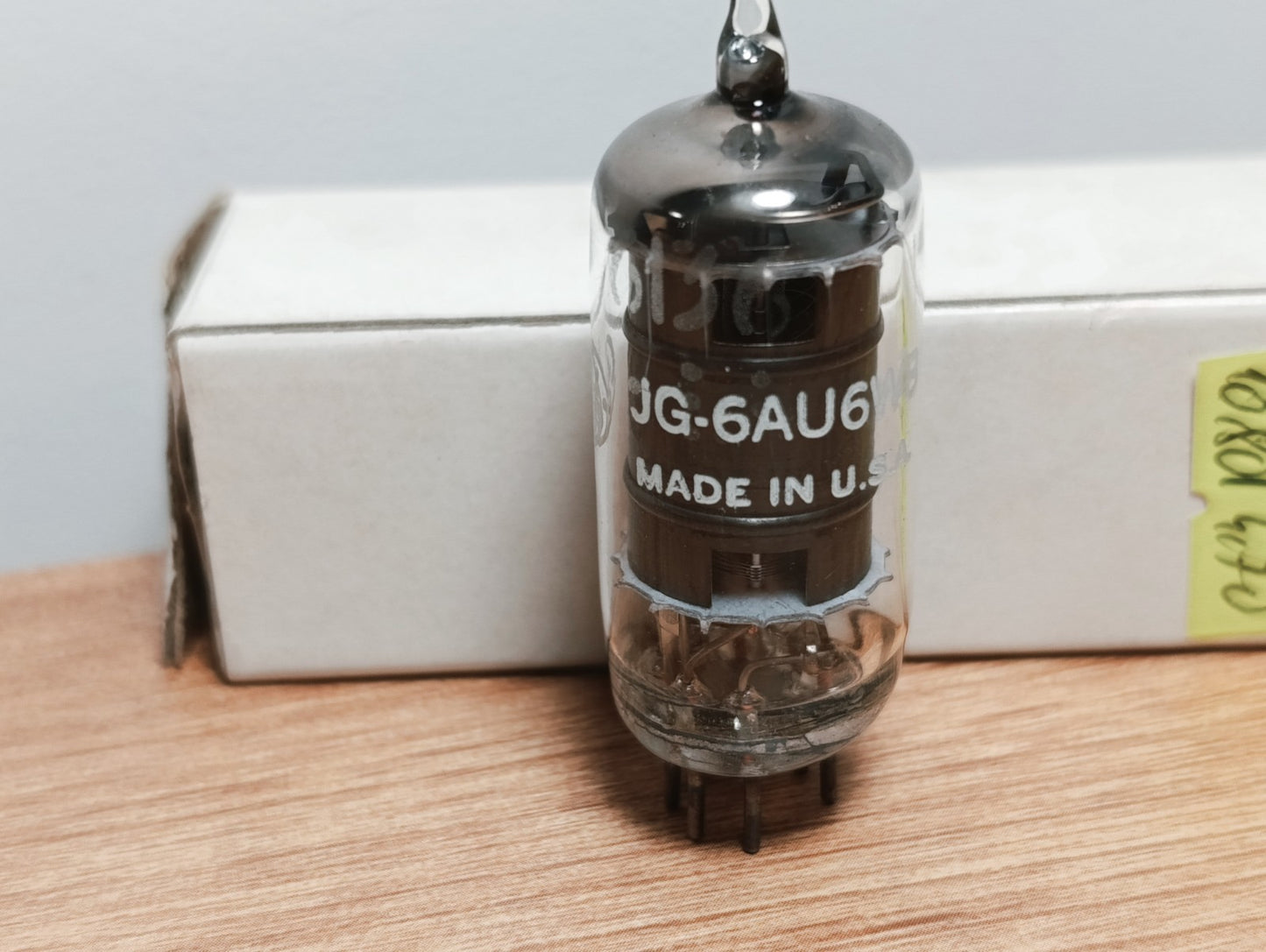 1Pcs. Tested NOS 6AU6WC GE ~  6AU6 EF94 Mic General Electric Co. USA made