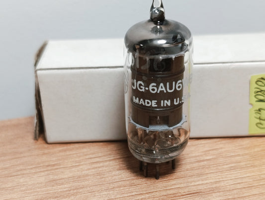 1Pcs. Tested NOS 6AU6WC GE ~  6AU6 EF94 Mic General Electric Co. USA made