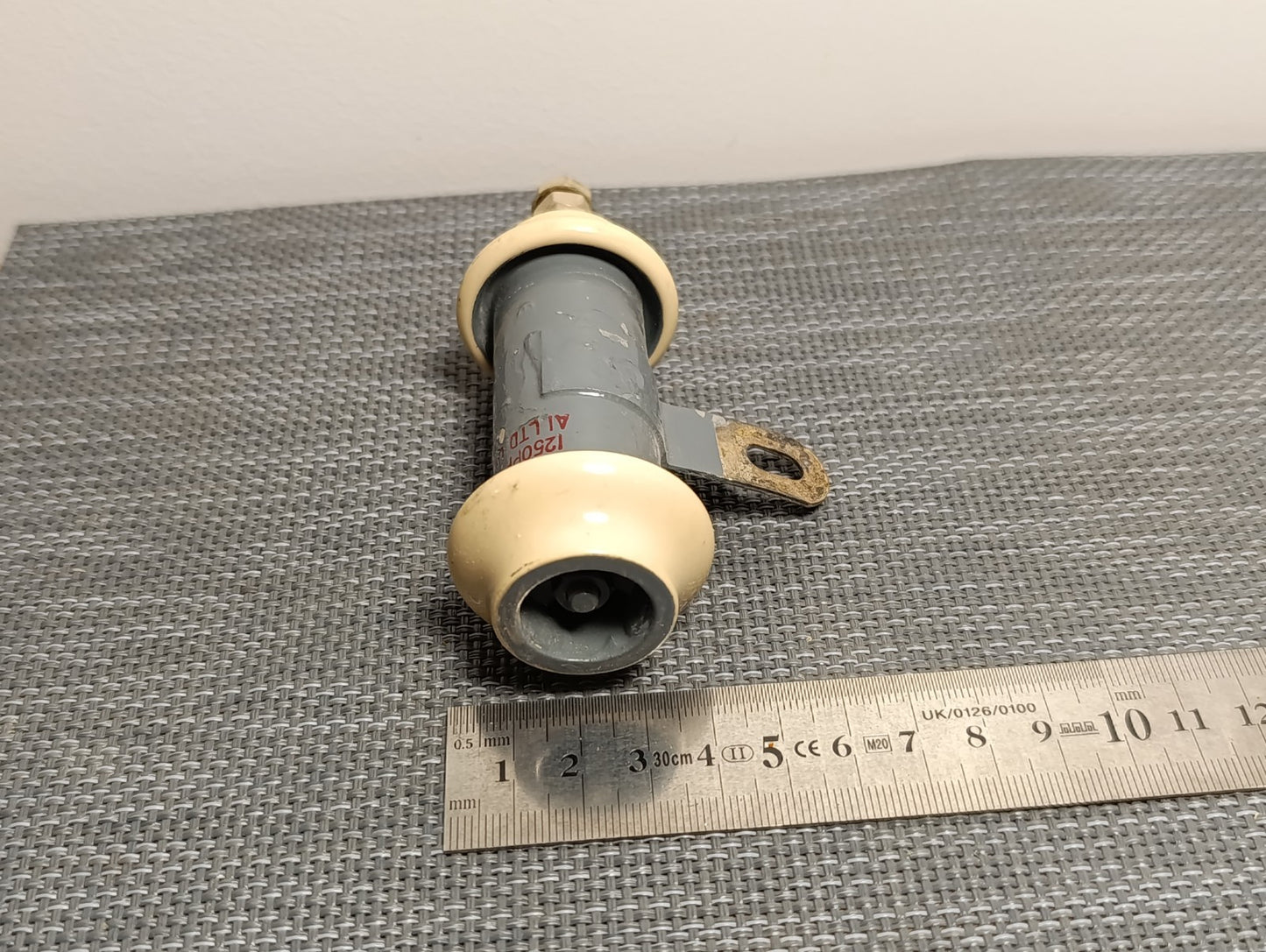 Type 06 Plessey Feed Thru Capacitor 1250pf 10kv (Pull) USED