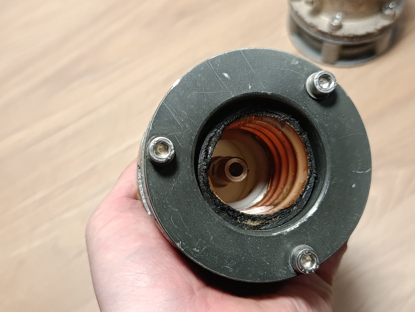 SPINNER Coupling Element Rigid Line Coaxial Connector Pull USED
