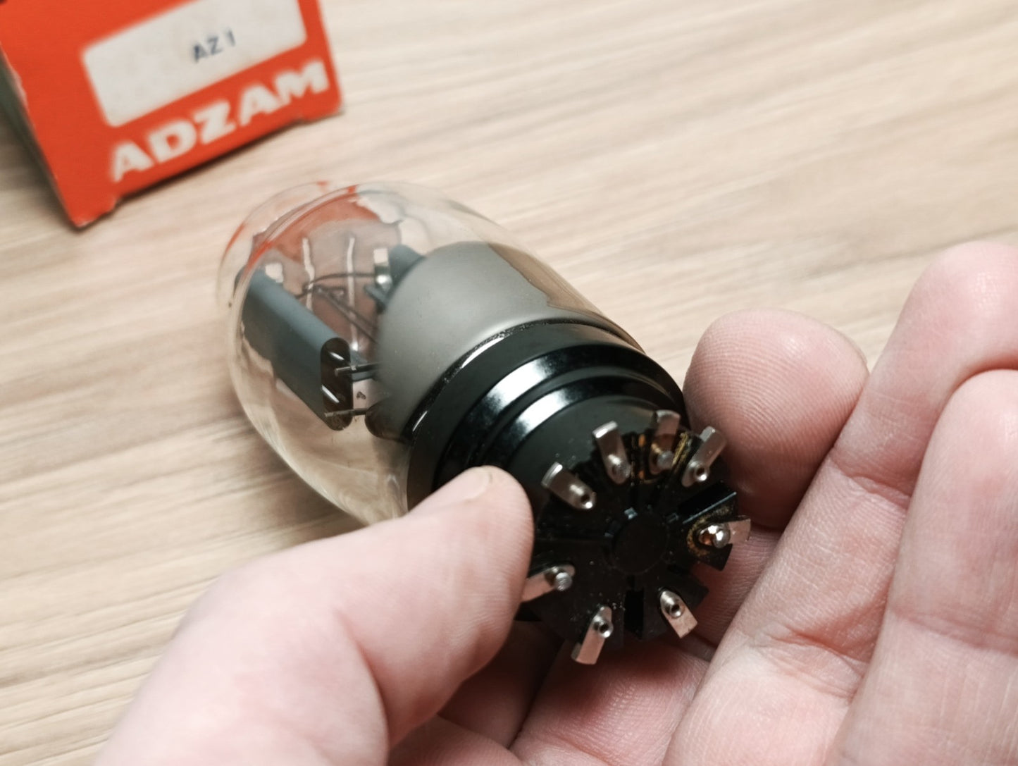 ADZAM AZ1 FULL-WAVE VACUUM RECTIFIER TUBE NOS = 140NG TAZ1 WE54 RAZ1 VG