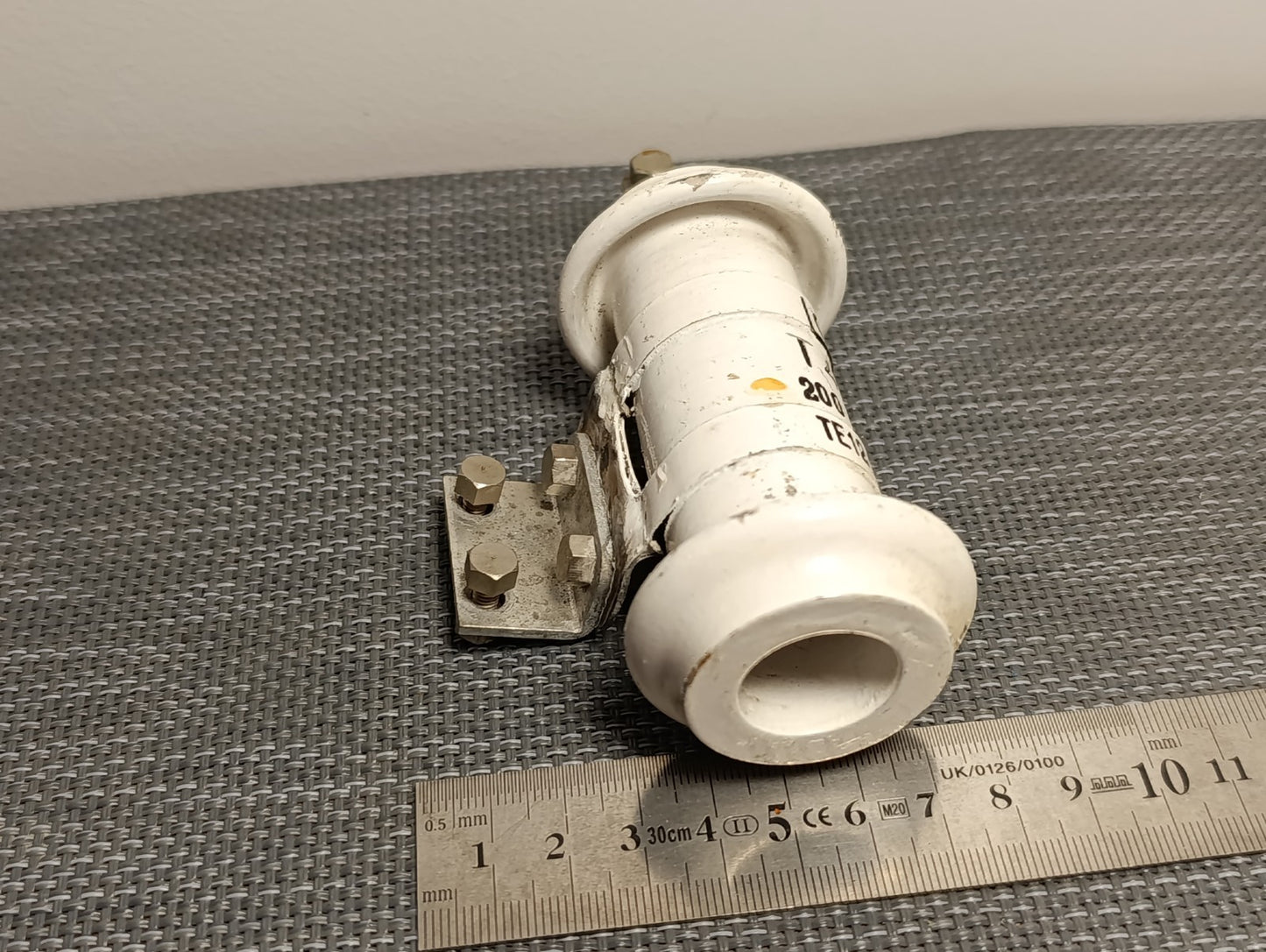 Feed Thru Capacitor 200pf 12kv ICC T45/90  (Pull) USED