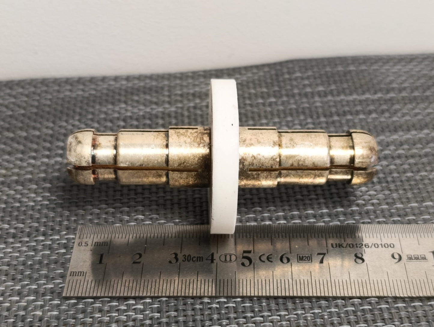 Spinner Rigid line coupling element EIA silver-plated BN