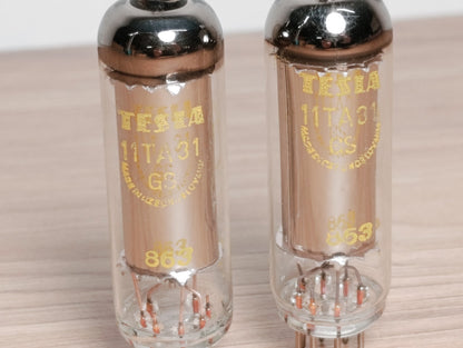 2pcs. 11TA31 TESLA MILITARY VOLTAGE Stabilizer/Regulator TUBE = StR85-10 NOS