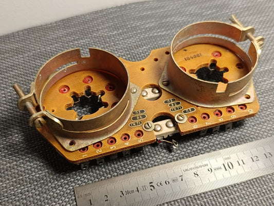 1pcs. Double GK71 GK-71 SOCKET  TUBE USED from plane communications