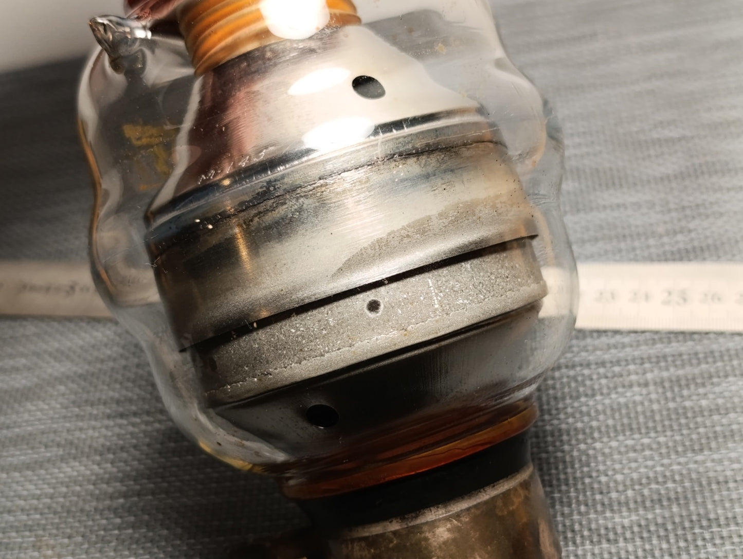 Used Jennings Vacuum Capacitor Type U-250 - 10kV Peak, 21 Amp RMS, 50-250pf