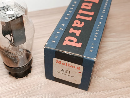 Mullard USED AZ1 FULL-WAVE VACUUM RECTIFIER TUBE = 140NG TAZ1 WE54 RAZ1 VG