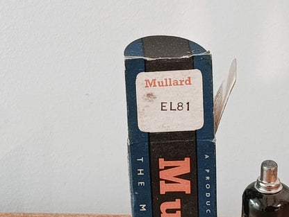 MULLARD EL81 (similar 6CJ6 CV2721) Valve Tube (1 Piece.) NOS NIB