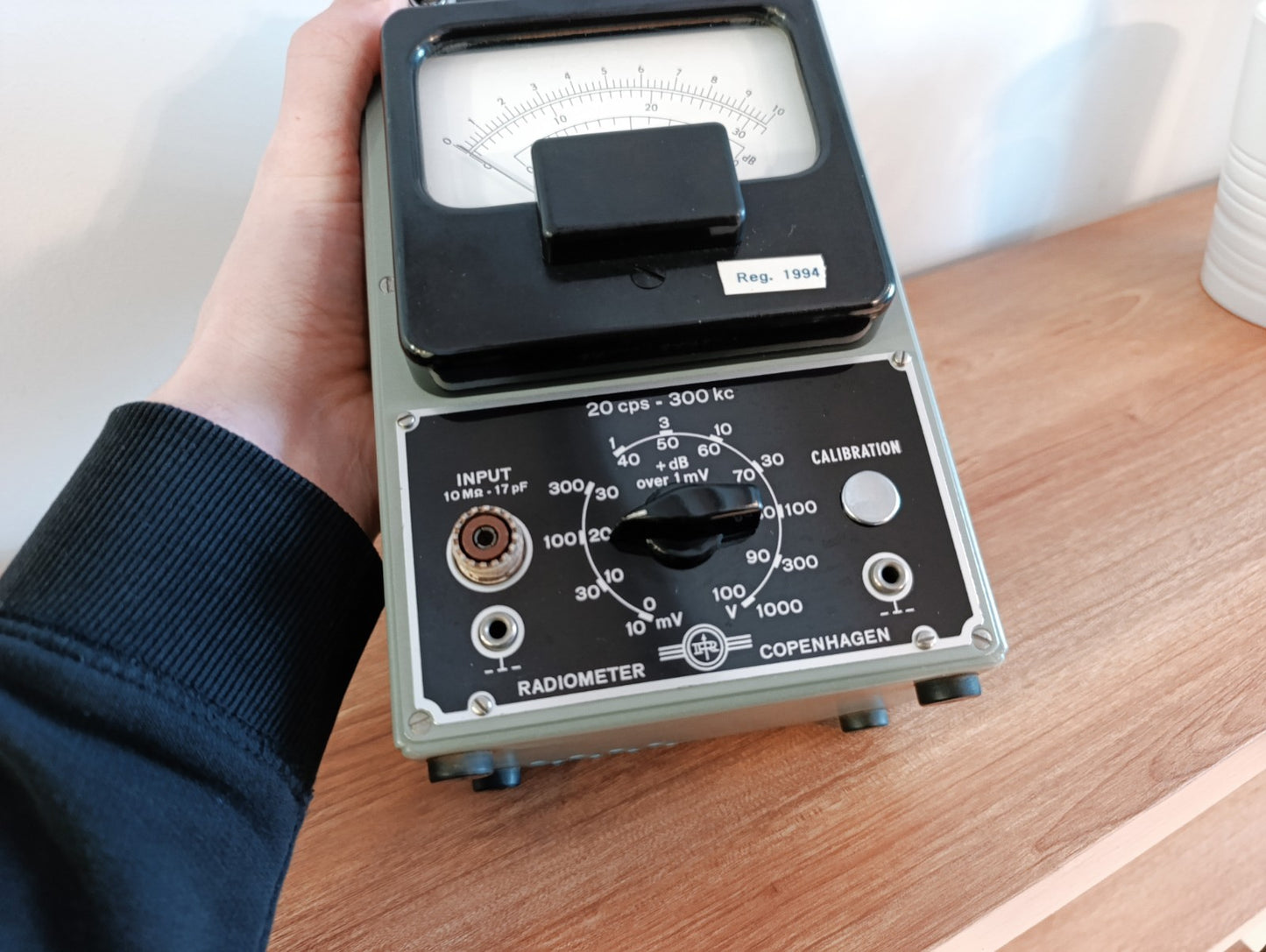 Radiometer RV34a Vacuum Tube voltmeter USED Untested - Ham Radio Copenhagen