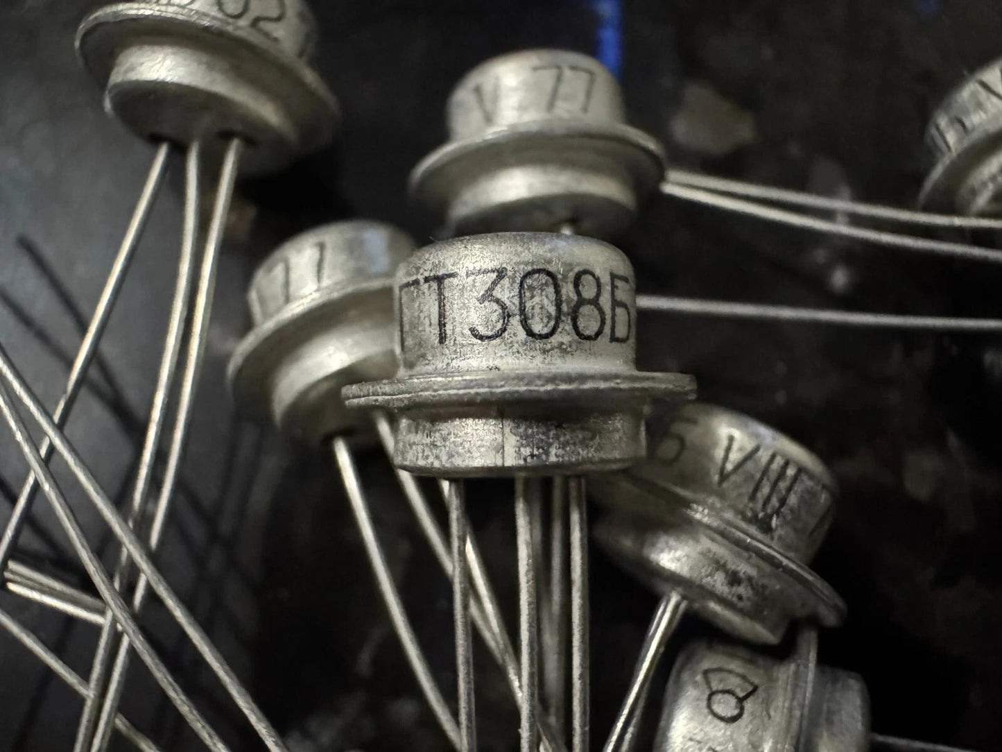 10pcs Germanium Transistor PNP GT308V =1T308B (AF109 2N2048) Fuzz Face USSR